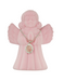 13" Pink Miraculous Children Medal with Pink Angel Box