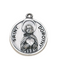 St. Dorothy Sterling Patron Medal with 18" L Chain