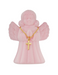 13" Children Cross with Pink Angel Box Cross Necklace Cross for Protection Necklace for Protection Cross Necklaces