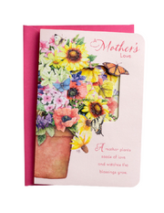 Nature's Blessings - Mother's Day - Mom - A Mother's Love - 1 Premium Card