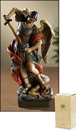 8" St. Michael Statue