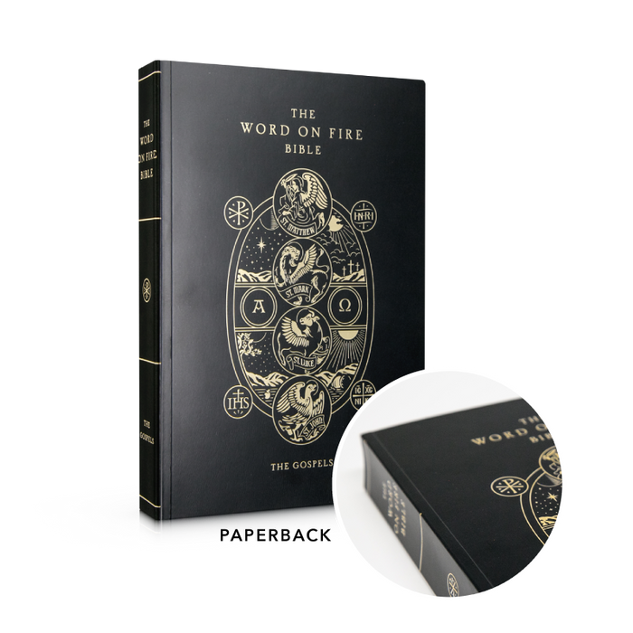 Biblia Word on Fire (Volumen 1): Los Evangelios - Libro de bolsillo por el obispo Robert Barron 