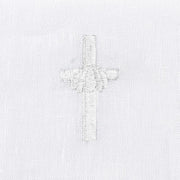 White Keepsake Baptismal Napkin (4 pieces per package)