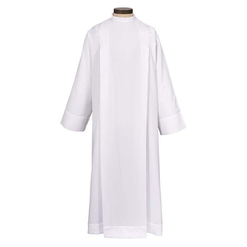 White Roll Collar Alb Church Supply Church Apparels