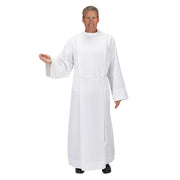 White Roll Collar Alb Church Supply Church Apparels