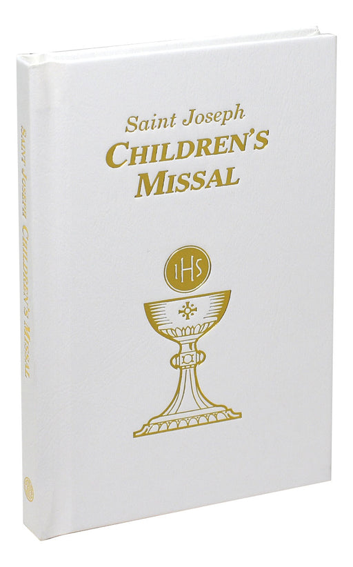 White Saint Joseph Children's Missal - 4 Pieces Per Package
