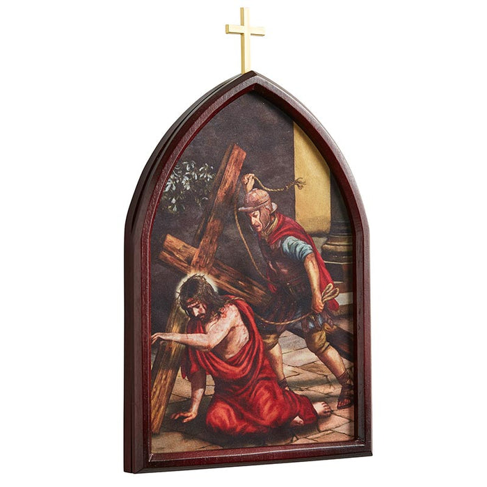 Wood Plaque Stations of the Cross