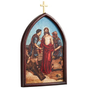 Wood Plaque Stations of the Cross