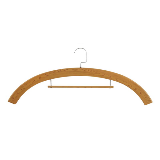Wood Tone Plastic Hanger - 6 Pieces Per Package