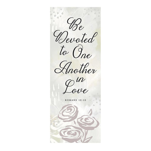 X-Stand Banner - Be Devoted To One Another Design