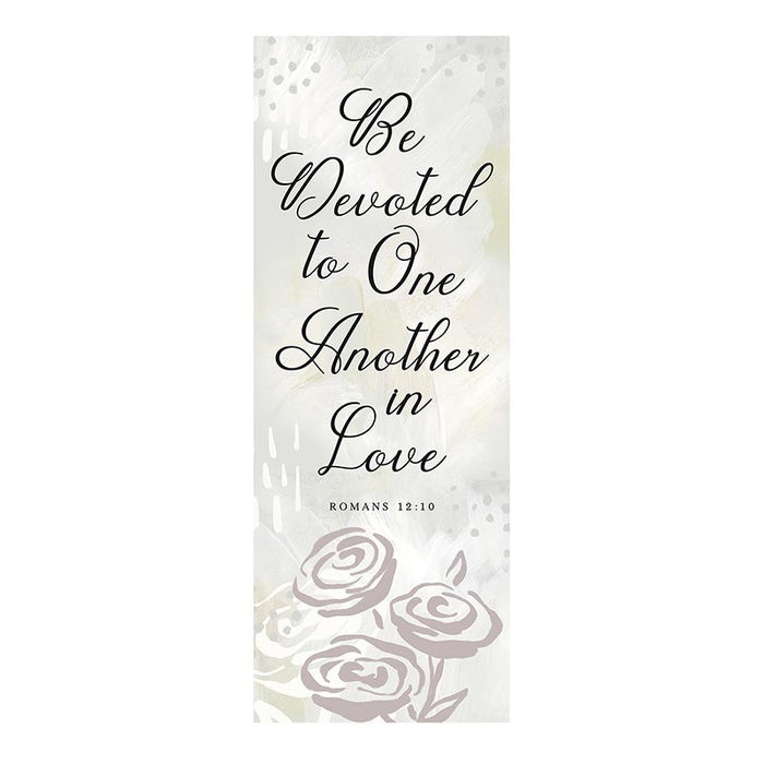 X-Stand Banner - Be Devoted To One Another Design