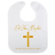 You are a New Creation in Christ Baptismal Bib (6 pieces per package)
