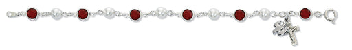 Sterling Silver Divine Mercy Bracelet Divine Mercy Bracelet Communion bracelet communion keepsake communion souvenir