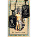 St. Sebastian Reversible Baseball Tag with 22" Adjustable Chain and Laminated Holy Card Set