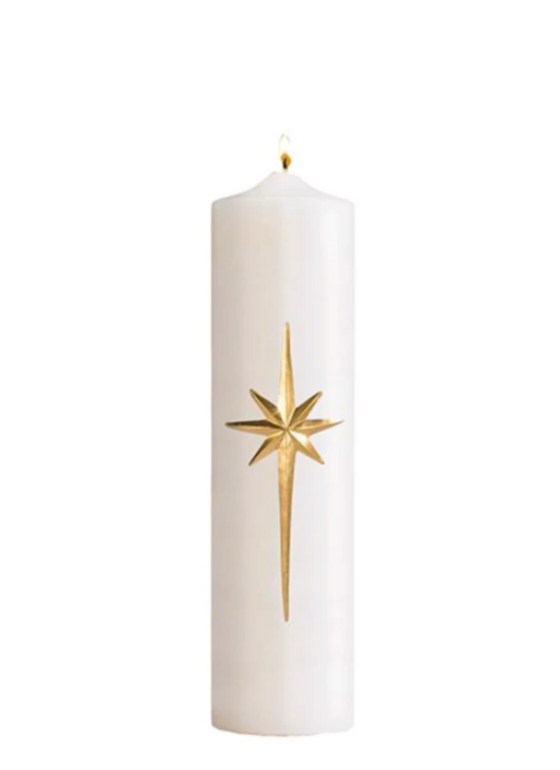 christ candle advent christ candle the christ candle christ candle advent church christ candle 12" Bright Morning Star Christ Candle - 4 Pieces Per Set