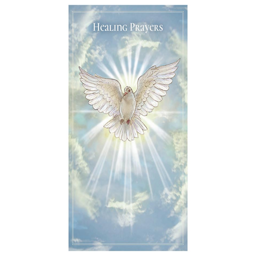 5" H Pocket Prayer Folder - Healing Prayers -12 Pieces Per Package