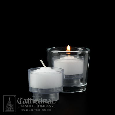 ezLite® 4-Hour Devotional Candles - Crystal