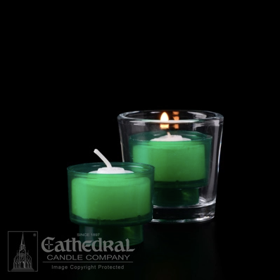ezLite® 4-Hour Devotional Candles - Green
