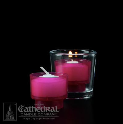 ezLite® 4-Hour Devotional Candles - Rose
