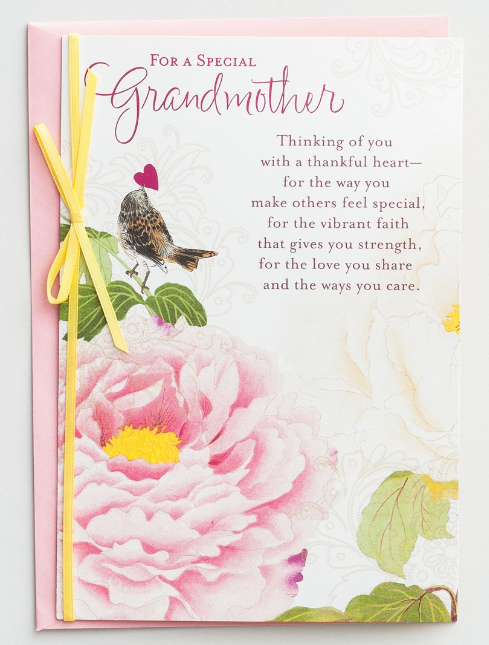 Mother's Day - Special Grandmother - 1 Premium Card