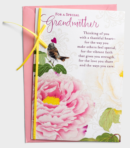 Mother's Day - Special Grandmother - 1 Premium Card