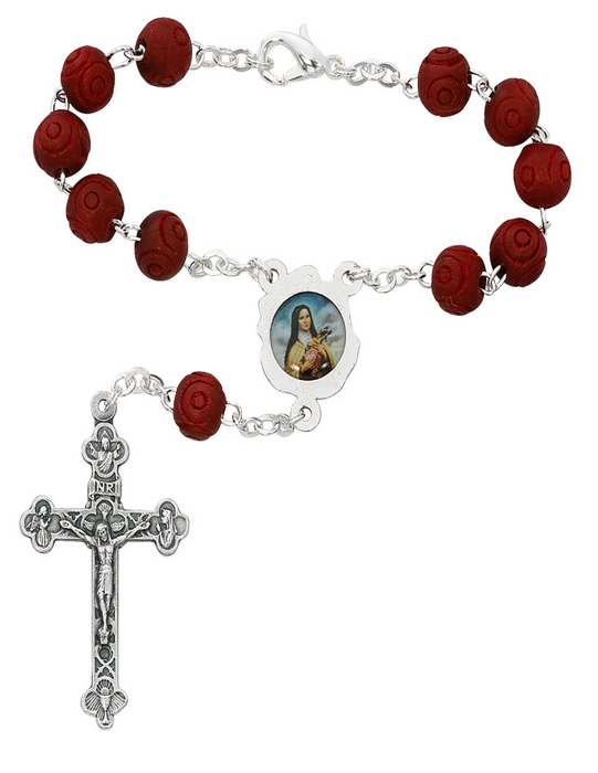 St. Therese Auto Rosary