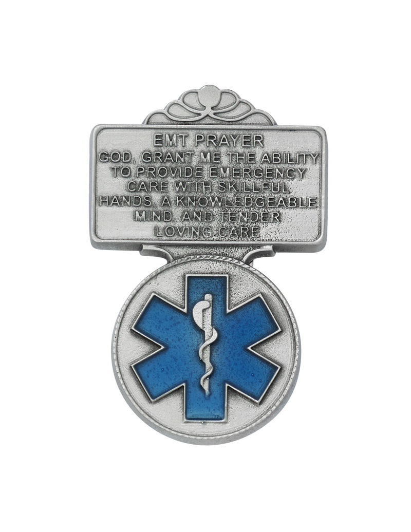 Clip de visera epoxi azul EMT