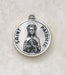 Sterling Patron Saint Patricia Medal with 18" Chain Holy Medals Holy Medal Necklace Medals for Protection Necklace for Protection with 18" Chain necklace